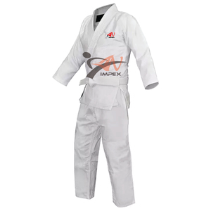 Professionnel de haute qualité 100% coton Judo et karaté Jiu Jitsu vêtements Logo personnalisé Arts martiaux uniforme - Product Image 4
