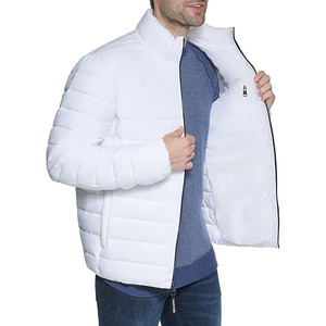 Chaquetas de Burbuja para Hombre de Alta Calidad para Otoño/Invierno, con Cierre, Impermeables, con Cuello Alto y Logotipo Personalizado, para Venta al por Mayor - Product Image 6