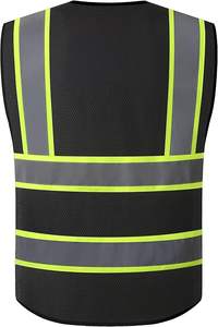 Gilet de sécurité réfléchissant de haute qualité pour hommes, gilet haute visibilité pour hommes - Product Image 5