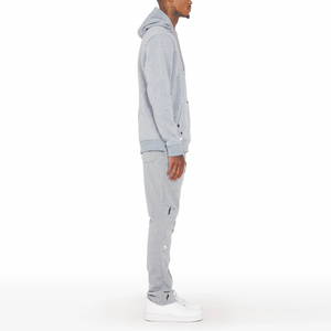 Servicio OEM ODM Chándales acampanados apilados para hombre Chándales acampanados de estilo más nuevo de calidad superior para hombre Chándales acampanados de ajuste suelto - Product Image 3