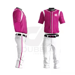 2025 uniforme de béisbol cómodo ligero para hombres precio razonable con característica transpirable para adultos - Product Image 1