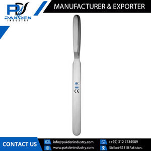 Couteau cérébral Virchow manuel en acier, fabriqué en usine, logo personnalisé, prix bas, best-seller - Instrument chirurgical de haute qualité - Product Image 4