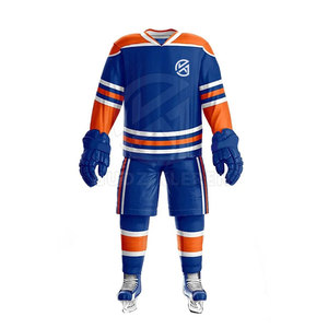 Nuevo Diseño Popular uniforme de hockey sobre hielo liso mejor calidad nuevo diseño uniforme de hockey sobre hielo para jóvenes - Product Image 1