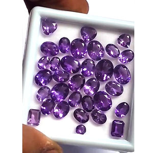 95ชิ้นอะเมทิสต์ซิทรินธรรมชาติ7x5 8x6 9x7มม. ลูกแพร์รูปไข่แปดเหลี่ยม4 5 6มม. กลมตัด89 CT ล็อต Iroc ขายอัญมณีหลวม $เรา63 - Product Image 4