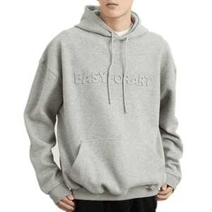 Chaqueta acolchada ultraligera de calle para hombre, chaqueta acolchada de invierno con cuello levantado y capucha, tela transpirable, manga larga, cálida, Lisa en blanco - Product Image 6