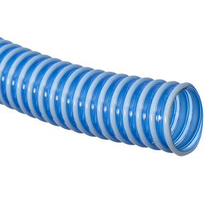 Tuyau ondulé en spirale renforcé en PVC flexible de 1 1/2 \ "pour pompes à eau haute pression avec connexion de soudage ronde - Product Image 2