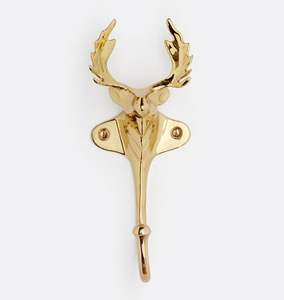 2023 Hot Sale Cute Deer Head <b>Self</b> <b>Adhesive</b> <b>Wall</b> Door <b>Hook</b> Hanger Bag Keys Sticky Holder at Wholesale Price - Product Image 4