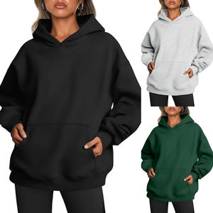 Ventes en gros OEM de sweats à capuche et de sweat-shirts pour femmes grandes tailles, sweats à capuche de haute qualité pour femmes, sweats à capuche personnalisés - Product Image 1