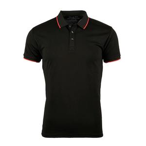 Polo transpirable de tela de algodón de manga corta moderno diseño ajustado perfecto para el verano casual y el uso diario - Product Image 1