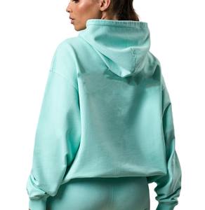 Meilleure vente 2025 femmes Fitness manches longues et à la mode femmes respirant sur la taille à capuche tissu confortable - Product Image 5