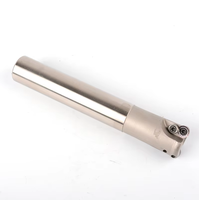 Porte-fraise à queue EMRW6R 2T 3T pour usinage CNC, queue de fraisage anti-vibration, insert RPMT1204, acier 42CrMo