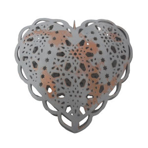 Precios al por Mayor de Adornos Navideños Colgantes de Hierro con Forma de Corazón y Copos de Nieve de Colores para Decoración Festiva, Personalizados al por Mayor - Product Image 6