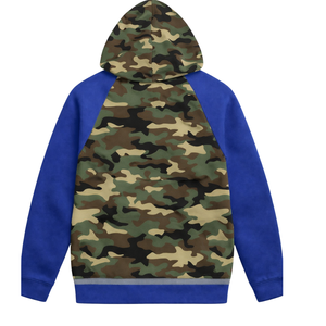 Sudadera con Capucha de Manga Raglán Camo Zeta Phi Beta Soror, Inspirada en las Fundadoras de 1920, Hermandad Griega, Ropa Premium para Mujeres Elegantes - Product Image 4