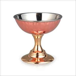 ไอศครีมผู้ถือถ้วยที่มีคุณภาพพรีเมี่ยมไอศครีมที่วางถ้วยในสแตนเลสที่สง่างามสำหรับบ้านโรงแรมร้านอาหารที่ให้บริการใช้ - Product Image 4