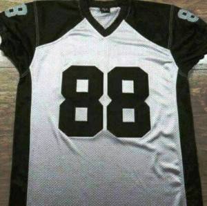 Camiseta de Fútbol Americano Personalizada para Adultos, de Malla y Tela Twill, Manga Corta, Uniforme de Sublimación de Alta Calidad para Hombre - Product Image 6