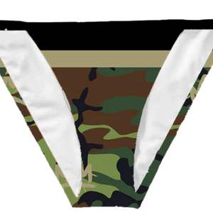 Bikini con Estampado de Camuflaje para Mujer, Traje de Baño de Dos Piezas con Diseño de Camuflaje, Ajuste Elástico, Estilo Veraniego para la Playa - Product Image 6