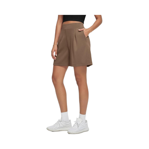 Women'<b>s</b> High <b>Waist</b> Modal Soft Wide Leg Casual Relaxed <b>Shorts</b> with Pockets Inseam Wholesale Custom - Product Image 1