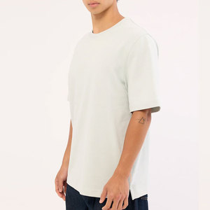 เสื้อยืดโอเวอร์ไซส์ ODM ผ้าฝ้ายทรงหลวมใส่ได้ทั้งชายหญิง สไตล์ลำลอง รับสกรีนโลโก้ เสื้อยืดเจอร์ซีย์แฟชั่น ไซส์พลัส - Product Image 5