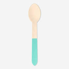 Classically Designed Salad Server Set 100% Best Quality Resin Spoon Fork Combo Natural Wood for Parties - Product Image 3
