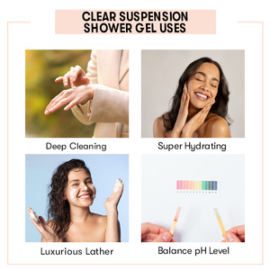 Gel de ducha de suspensión transparente | Compre 100% Gel de ducha de suspensión transparente puro para hacer lavado corporal a precio mayorista - Product Image 4