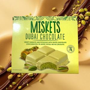 Bombones de Chocolate Blanco de Dubái de Alta Calidad, 100 g, Delicioso Dulce Premium, Cremoso y Suave, Caramelo Gourmet para Regalos y Refrigerios - Product Image 1