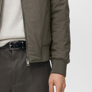 Chaqueta Casual de Alta Calidad para Hombre, Nueva, para Otoño, Trabajo y Uso Diario / Cierre de Cremallera con Cuello Alto, Chaqueta Transpirable 2026 - Product Image 4