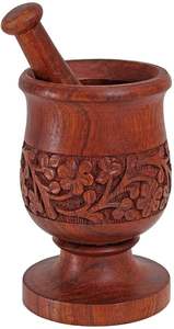 Mortero de Madera Ecológico |   Hecho a Mano de Primera Calidad |   Precio de Fábrica - Product Image 1