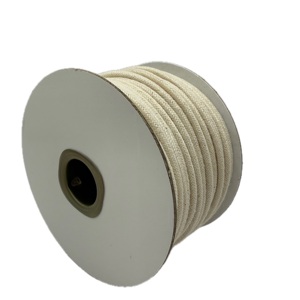 Mechas de vela trenzadas de poliéster 100% de alta tenacidad ecológicas de 30 metros para pilares de velas, ropa y zapatos, uso de longitud personalizada - Product Image 2