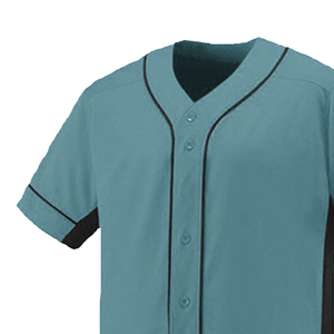 Último Modelo de Camiseta de Béisbol Transpirable Personalizada, 100% Poliéster, MOQ Bajo, Nuevo Diseño, Impresión por Sublimación, Colores y Logotipo Personalizados - Product Image 5
