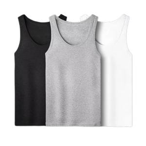 Camiseta sin mangas hecha a medida, chaleco de entrenamiento para gimnasio para hombre, camiseta informal muscular para fitness, logotipo personalizado, proveedor de ropa deportiva al por mayor - Product Image 1