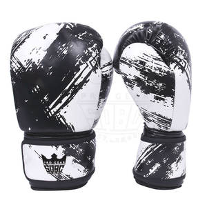 Guantes de Boxeo MMA Profesionales Hechos a Medida, de Cuero, Absorbentes de Humedad, con Cierre de Velcro, para Entrenamiento de Combate - Product Image 3