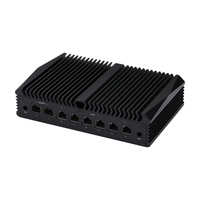 K30900SE NAS Office Server Applications Intel Pentium 5405U Core I3 10110U 6x 2.5G LAN Dual 10G SFP+ Firewall Mini PC