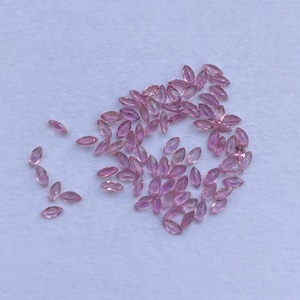 2mm 4mm 6mm turmalina Rosa Natural Marquesa corte facetado piedra preciosa suelta ajuste semiprecioso fabricación de joyas DIY colgantes anillos - Product Image 1