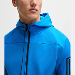 Survêtements pour hommes coupe ajustée survêtement de jogging d'hiver en polaire technique avec logo personnalisé - Product Image 5