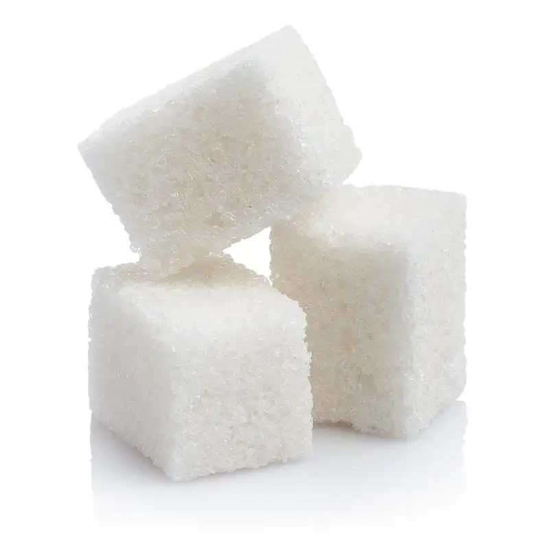น้ำตาลบราซิลบริสุทธิ์สีขาว45ตันผลิตจากโรงงาน