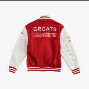 Men's High Quality Custom Embroidered Letterman Varsity Jacket Hooded Wool Winter Leather Sleeves Reversible Fabric Collar Thin - Product Image 4