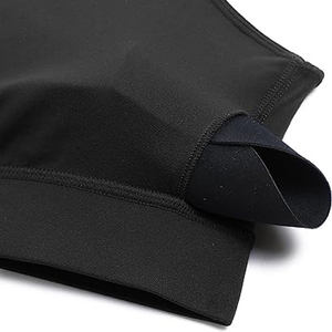 Sujetador deportivo corto con estampado de un hombro personalizado para mujer, sujetador de Yoga de secado rápido para gimnasio con soporte completo, Sujetador deportivo transpirable de talla grande - Product Image 5