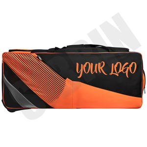SIBRIN Premium Quality Latest <b>Cricket</b> Kit <b>Bag</b> <b>with</b> <b>Wheels</b> Large Capacity Durable Water Resistant Fabric for Bats Pads and Gear - Product Image 1
