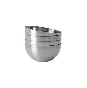 Durable food grade stainless steel <b>bowls</b> <b>set</b> heavy duty polished kitchen prep serving mixing cooking and storage <b>bowls</b> - Product Image 6