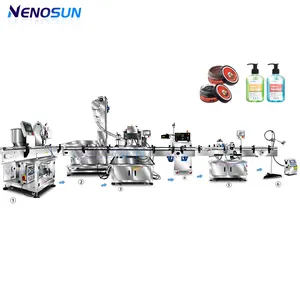 Nenosun Filling Machine Production Line Yellow mustard Barbecue Sauce Kimchi Sauce Sweet Spicy Sauce Mexican Salsa