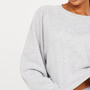 เสื้อกันหนาวผ้าฝ้ายมีฮู้ดสำหรับผู้หญิงเสื้อสเวตเชิ้ตมีฮู้ดระบายอากาศได้ดีเสื้อสเวตเชิ้ตผ้าฟลีซโอเวอร์ไซส์ดีไซน์ล่าสุด2025 - Product Image 4