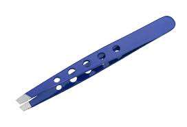 Pinzas de Punta inclinada para uso en cejas, pinzas profesionales de calidad con diseño bonito - Product Image 4