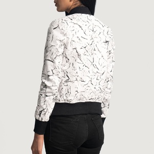 Top Trending Custom OEM Service Último diseño Chaqueta de cuero para mujer Precio barato Chaqueta de cuero genuino para mujer - Product Image 5