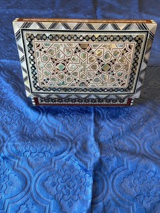 Handcrafted Luxury Bone Inlay Square Pattern High Quality Storage <b>Box</b> for <b>Keepsakes</b> Trinkets Wholesale Price - Product Image 3