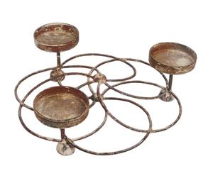 Bougeoir décoratif en métal plaqué or aspect papillon support décoratif fait à la main pour bougeoir meilleure fabrication - Product Image 4