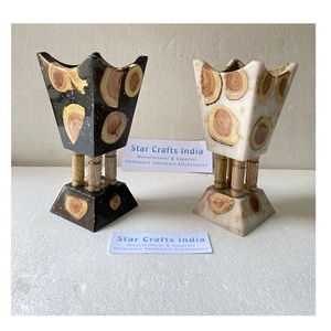 Bois écologique de haute qualité et résine époxy Mubakhir brûleur d'encens brûleur arabe brûleurs d'encens pour le bureau et la décoration intérieure - Product Image 3