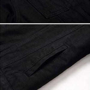 Veste en jean pour homme de qualité supérieure, style vintage, écologique, coupe-vent, respirante, épaisseur standard, veste en jean personnalisée pour homme - Product Image 4