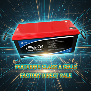 Bộ pin Lithium Lifepo4 năng lượng mặt trời Deep Cycle <span class=keywords><strong>12V</strong></span> 12.8V <span class=keywords><strong>100ah</strong></span> 150ah 200ah 300ah cho nguồn dự phòng UPS - Product Image 1