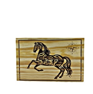 Urna de cremación de caballo salvaje para cenizas humanas para funeral 250cu Burial Home Urnas masculinas Para papá y Mujer - Product Image 6