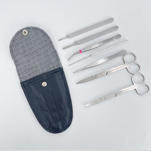 Kit d'anatomie pour étudiants en médecine Kit de dissection Set de dissection 7 pièces Instruments chirurgicaux Kits de dissection - Product Image 2